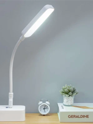 1 PC Small LED Desk Lamp - Portable Eye Protection for Dorm & Bedside Use - NEW - Image 1 of 4