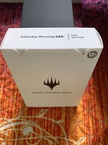 Foil Saturday Morning D&D MTG Secret Lair SEALED Dungeons & Dragons Magic Toon - Bild 1 von 2
