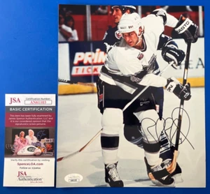 Rob Blake Signed 8x10 Hockey Photo JSA AN61103 - Picture 1 of 2
