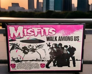 Misfits Walk Among Us Record Promo Poster 11 X 17 Framed - Picture 1 of 3