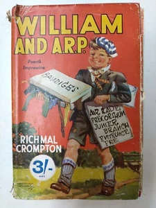 William and A.R.P Richmal Crompton 4th impression 1940 George Newnes HBK DW - Picture 1 of 6