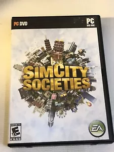 SimCity Societies PC Juegos Ventana XP Vista Simulación por computadora Sim -EL DISCO ESTÁ COMO NUEVO - Imagen 1 de 1