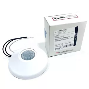 CMR9 Acuity Controls Ceiling Mount Sensors, Small Motion, Standard Range 360Lens - Picture 1 of 3