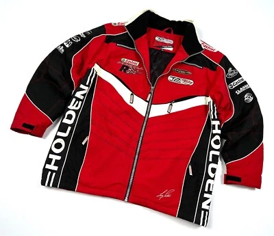 Vintage Men's HOLDEN Racing Team HSV Formula Patches Red Jacket Size L/XL - Image 1 of 4