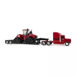 1:64 Case IH AFS Connect Steiger 620 Quadtrac con rimorchio semi e lowboy - Foto 1 di 1