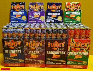 16 oder 8 Stück JUICY JAY´s JONES - 4 versch. Sorten - Paper Cones + Dank7 Tip