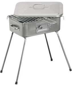 Fornacella Griglia Barbecue BBQ PIC NIC Carbone Pieghevole Rettangolare 27x37cm - Foto 1 di 3