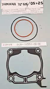 GUARNIZIONI TESTA E CILINDRO YAMAHA YZ 125/05-25 - Foto 1 di 1
