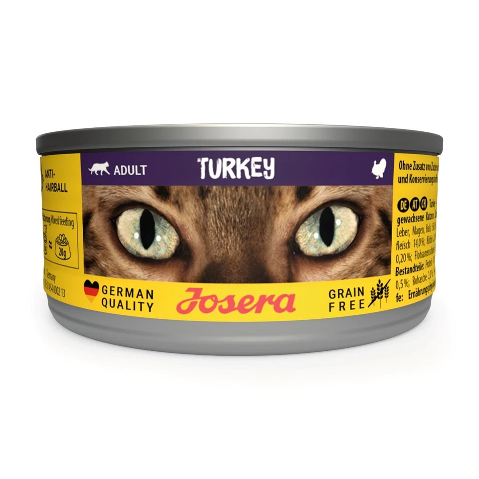 4032254771210 JOSERA Cat Adult Truthahn - Nassfutter für Katzen - 85 g JOSERA - Bild 1 von 1