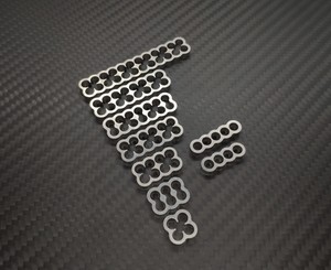 Cable Comb ALUMINIUM High Quality closed