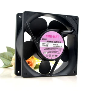 NMB-MAT 11938MB-B2N-EA 220V 12038 12CM Double Ball Metal Frame Fan - Picture 1 of 4
