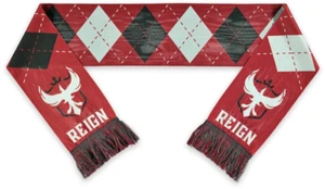 Atlanta Reign 58'' x 6.5'' Overwatch League Argyle Scarf New esports Gaming - Picture 1 of 2