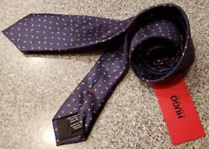 Neu mit Etikett Hugo (Red Label) von Hugo Boss Seidenkrawatte "Krawatte cm 6" - Bild 1 von 6