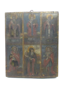 Alte Ikone Griechenland 36 cm x 30 cm - Picture 1 of 7