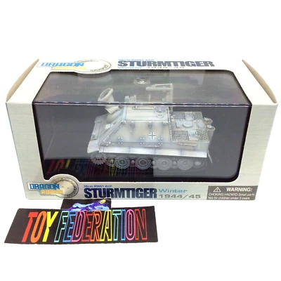 Dragon Armor 60025 1:72 STURMTIGER Winter Camo 1944/45 German Tank - Image 1 of 4