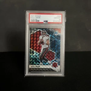 Kyle Trask Rookie RC PSA 10 2021 Mosaic Genesis #309 Buccaneers - Picture 1 of 2