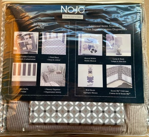 NoJo 4-teiliges wandelbares Kinderbett Bettwäsche-Set - Bild 1 von 2