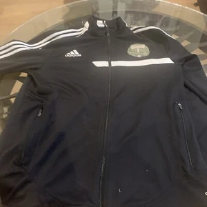 adidas Portland Timbers Men's Full Zip Jacket - Size Medium - Picture 1 of 6