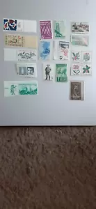 das Erbe Sammlung Briefmarken #1242-60 Jahre 1964 18 Marken - Bild 1 von 5