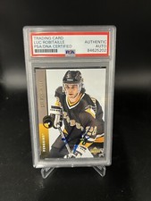 Luc Robitaille Autographed 1994-95 Upper Deck  PSA DNA Signed Auto Penguins