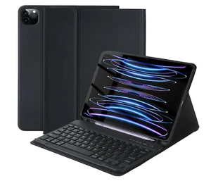 iPad Case with keyboard for iPad Pro 11" 4th Gen 2022/3rd Gen 2021/2nd Gen 2020/ - Picture 1 of 7