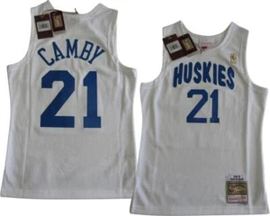 Marcus Camby #21 Toronto Raptors Huskies Mens Mitchell & Ness Swingman Jersey - Picture 1 of 10