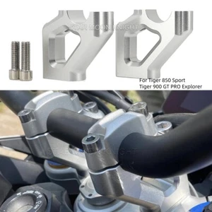 Motorcycle Handlebar Riser For Tiger 850 Sport Tiger 900 GT PRO Explorer 1200 - Bild 1 von 14
