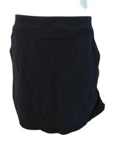 T by Talbots 2X Navy Blue Knit Skort Skirt Shorts Stretch - Picture 1 of 3