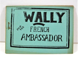 Cómic gráfico bíblico vintage de 8 páginas de Wally and the French Ambassador Tijuana - Imagen 1 de 1