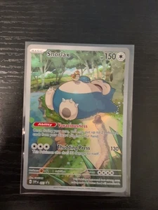 Snorlax 051 SV Scarlet & Violet Promo Card Full Art Holo Illustration Rare - Picture 1 of 10