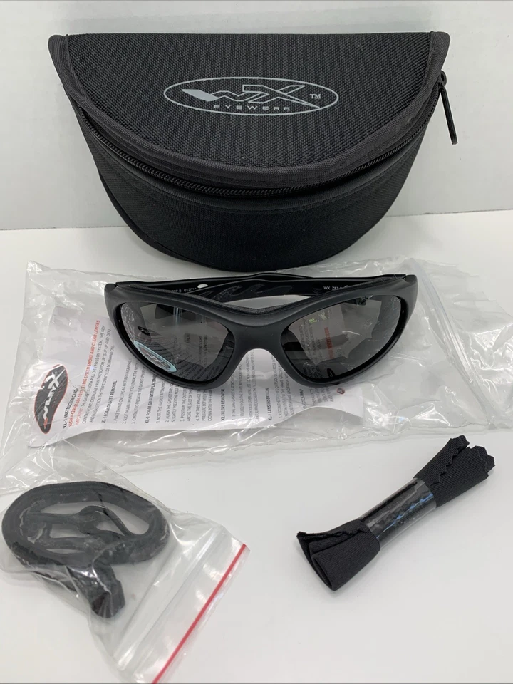 Wiley X Safety Sun Shooting Glasses XL-1 ~ Made In Italy Z87-2 - Image 1 of 4
