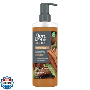 Dove Men+Care 2-in-1 Shampoo + Conditioner Sandelholz und Kardamomöl für Th - Bild 1 von 5