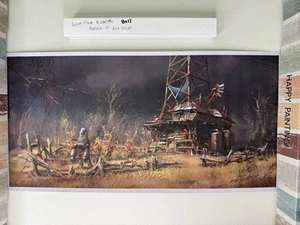 Fallout 4 Art Print Poster Loot Crate Exclusive Protect February New 8"x17" - Picture 1 of 8