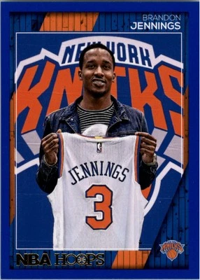 2016-17 Hoops Blue #207 Brandon Jennings - BSK - Image 1 of 2