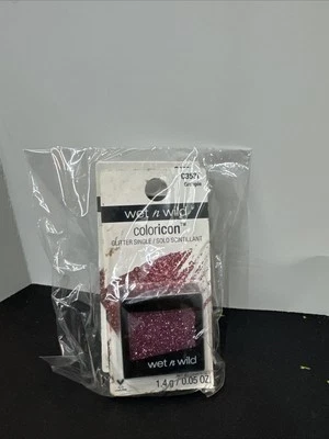 New Sealed 2 Pk Wet N Wild Color Icon Pink Glitter Groupie C353C ( IN HAND - Image 1 of 2