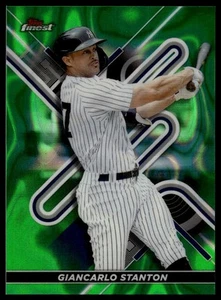 2022 Finest #76 Giancarlo Stanton Green Refractors #/99 - Picture 1 of 2