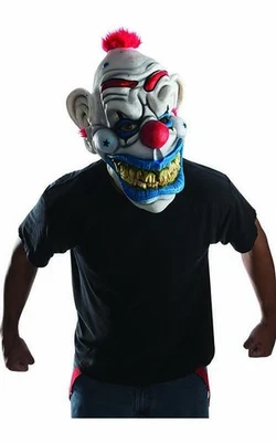BUFFO SCARY CLOWN OVERHEAD LATEX ADULT MASK HALLOWEEN COSTUME ACCESSORY - Image 1 of 2