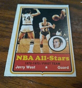 Jerry West All Star Ex 1973 Topps #100 - Imagen 1 de 2