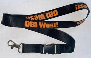 OBI West! Schlüsselband Lanyard NEU (E50) - Bild 1 von 1