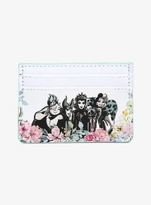 Tarjetero Floral Neon Tuesday Disney Villains Mistress Villainy Verano Primavera - Imagen 1 de 3