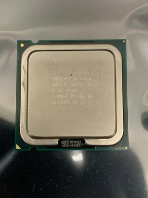 DELL INTEL CORE 2 DUO E7400 2.8GHZ 1066MHZ 3M SLGW3 C2D CPU PROCESSOR MYC14 - Image 1 of 4