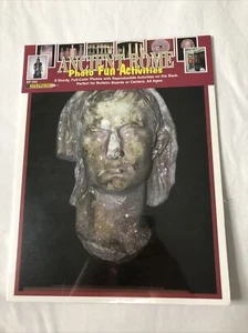 Ancient Rome Photo Activity Cards, Pack of 8, Roman Soldier Colosseum Temple NEW - Foto 1 di 2