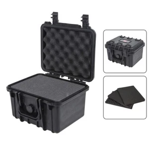 "Wasserdichte stoßfeste Hartreisetasche Aufbewahrungsbox anpassbarer Schaum 10""x9""x7" - Bild 1 von 6