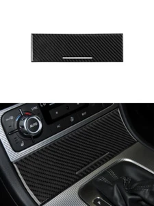 Central Control Ashtray Trim Cover Decor Carbon Fiber For VW Touareg 2011-2018 - Picture 1 of 12