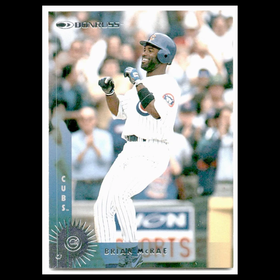Brian McRae #328 1997 Donruss Chicago Cubs Baseball Card MLB NM - Image 1 of 3