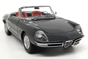 Touring 1/18 Alfa Romeo Duetto Spider 1966 Grey Metallic Diecast Model Car - Picture 1 of 10