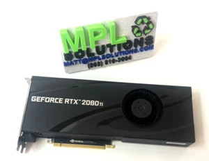 PNY GeForce RTX 2080 Ti Blower 11GB GDDR6 PCIe 3.0 Graphics Card - Picture 1 of 3