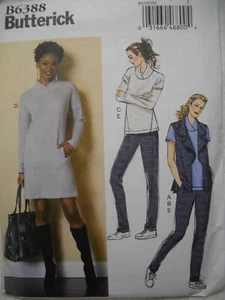 Dress Top Vest Pants Size L-XXL Butterick 6388 Sewing Pattern * - Picture 1 of 2