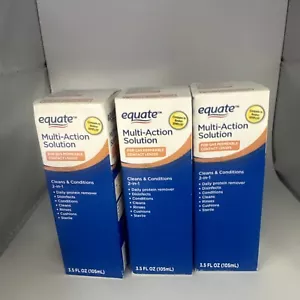 Equate Multi-Action Solution 3,5 oz PAQUETE DE 3 11/24 ¡Nuevo!¡! - Imagen 1 de 4