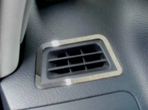 D Lexus RX Chrome Air Vent Frame - Polished Stainless Steel - Picture 1 of 3